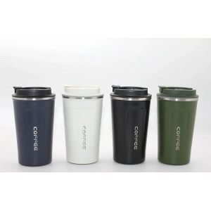 500 Ml Paslanmaz Çelik Termos Mug - Çift Katmanlı Sızdırmaz Kahve Kupası Alk3134