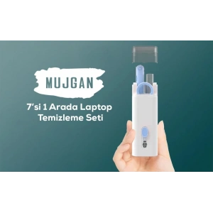 7 Parça Klavye Ve Kulaklık Temizleme Fırça Seti