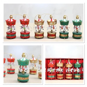 Ahşap 6lı Dekoratif Atlı Karınca Alk4395