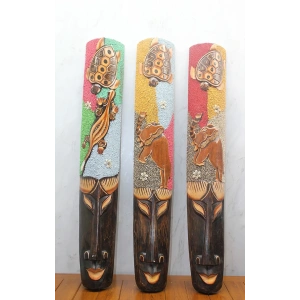 Ahşap Duvara Asmalı 1.metre Maske Galıleo-10