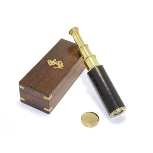 Ahşap Kutulu Pirinç Dürbün 2005b