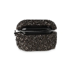 Airpods Pro (1.nesil) Mira Taşlı Kılıf - Siyah