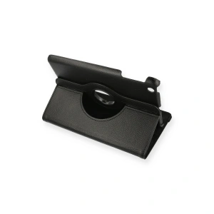 Apple İpad Mini 1 Kılıf 360 Tablet Deri Kılıf - Siyah