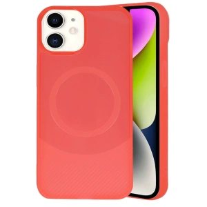 Apple İphone 11 Kılıf Maya Karbon Kapak - Kırmızı