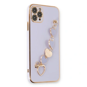 Apple İphone 11 Pro Kılıf Esila Silikon - Lila