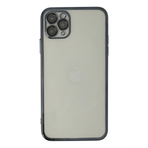 Apple İphone 11 Pro Kılıf Razer Lensli Silikon - Siyah