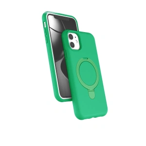 Apple İphone 11 Regal Magsafe Standlı Kapak - Yeşil