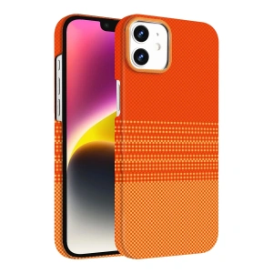 Apple İphone 11 Vega Magsafe Kapak - Turuncu