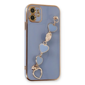 Apple İphone 12 Kılıf Esila Silikon - Gri