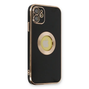 Apple İphone 12 Kılıf Store Silikon - Siyah