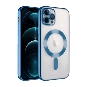 Apple İphone 13 Pro Kılıf Kross Magneticsafe Kapak - Sierra Blue
