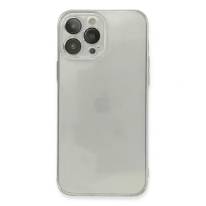 Apple İphone 13 Pro Max Kılıf Fly Lens Silikon - Şeffaf