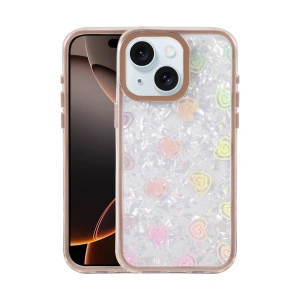 Apple İphone 14 Lumi Desenli Kapak - Çöl Titanyum