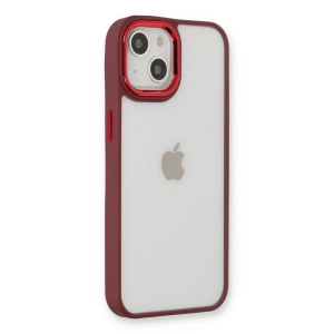 Apple İphone 14 Plus Kılıf Dora Kapak - Kırmızı