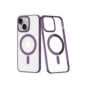 Apple İphone 14 Plus Kılıf Element Magneticsafe Sert Kapak - Mor