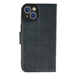 Apple İphone 14 Plus Kılıf Trend S Plus Kapaklı Kılıf - Lacivert