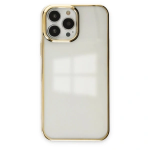 Apple İphone 14 Pro Kılıf Element Silikon - Gold