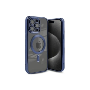 Apple İphone 15 Pro Kılıf Kross Magneticsafe Kapak - Lacivert