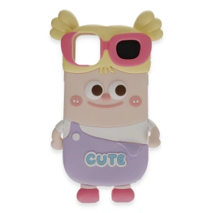 Apple İphone 15 Pro Max Kılıf Poky Karakter Silikon Kapak - Desen 8