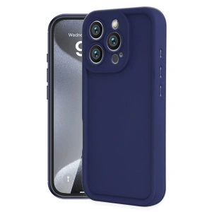 Apple İphone 16 Pro Kılıf Viera Silikon - Lacivert