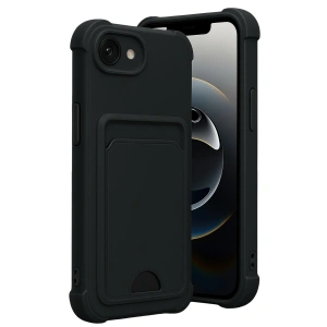 Apple İphone 16e Kelvin Kartvizitli Silikon - Siyah