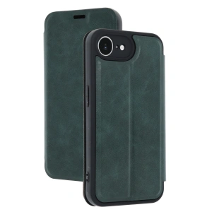 Apple İphone 16e Kılıf Flip Cover - Koyu Yeşil
