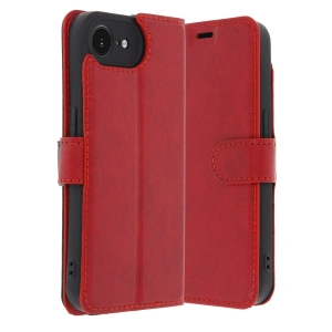 Apple İphone 16e Kılıf Trend S Plus Kapaklı Kılıf - Kırmızı