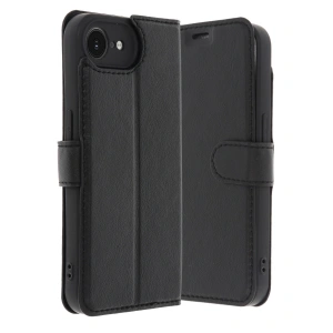 Apple İphone 16e Kılıf Trend S Plus Kapaklı Kılıf - Siyah