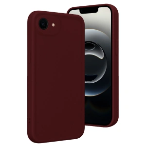 Apple İphone 16e Kılıf Viera Silikon - Bordo