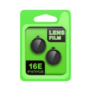 Apple İphone 16e Raze Metal Kamera Lens - Siyah
