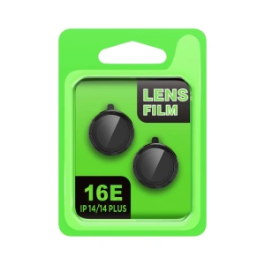 Apple İphone 16e Raze Metal Kamera Lens - Siyah