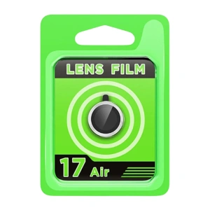 Apple İphone 17 Air Raze Metal Kamera Lens - Gümüş