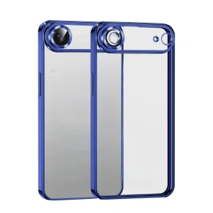 Apple İphone 17 Air Razer Lensli Silikon - Lacivert