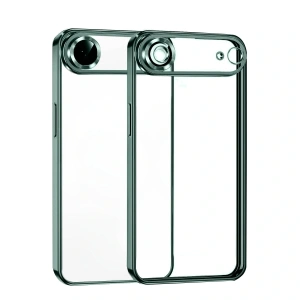 Apple İphone 17 Air Razer Lensli Silikon - Yeşil