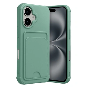 Apple İphone 17 Kelvin Kartvizitli Silikon - Açık Yeşil