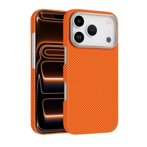 Apple İphone 17 Pro Vega Magsafe Kapak - Turuncu