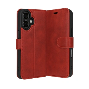 Apple İphone 17 Trend S Plus Kapaklı Kılıf - Kırmızı