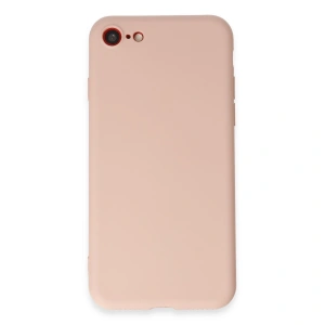 Apple İphone 7 Kılıf First Silikon - Pudra