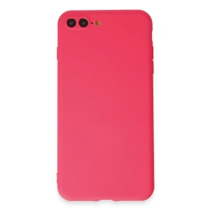 Apple İphone 7 Plus Kılıf First Silikon - Pembe
