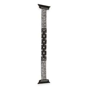 Apple Watch 38mm Live Taşlı Kordon (saat Değildir) - Siyah