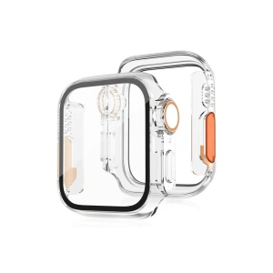 Apple Watch 44mm Watch 49mm Kasa Dönüştürücü Ve Ekran Koruyucu - Şeffaf