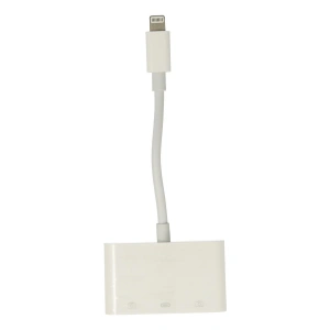 Apr23 Iphone Otg 3in1 - Beyaz