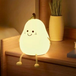 Armut Şekilli Renk Değiştirebilen Dokunmatik Gece Lambası Mz-n31