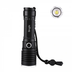 Bright Ght-5761 Xp50 Led 3 Mod Zoomlu Yağmur Suyu Geçirmez Şarjlı El Feneri