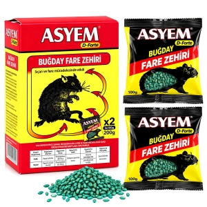 Buğday Fare Yemi Zehiri 2x100=200gr (5580)