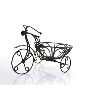 Ferforje Dekoratif Bisiklet Çiçeklik