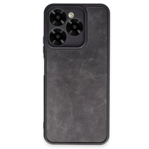 General Mobile Era 30 Kılıf Aras Deri Kapak - Siyah