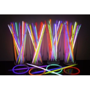 Glow Fosforlu Neon Bileklik 50 Adet (5580)