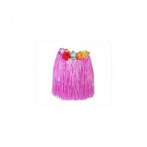 Hawaii Hula Eteği Pembe Renk 40 cm