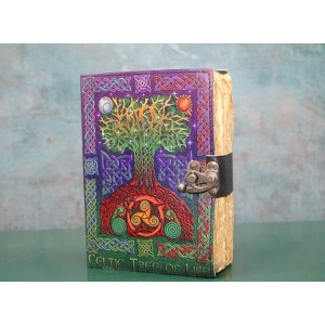 Hayat Ağacı Deri Defter Model 1